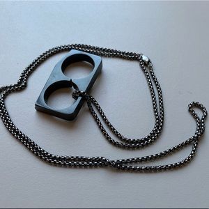 Vitaly Necklace and Ring Pendant Combo